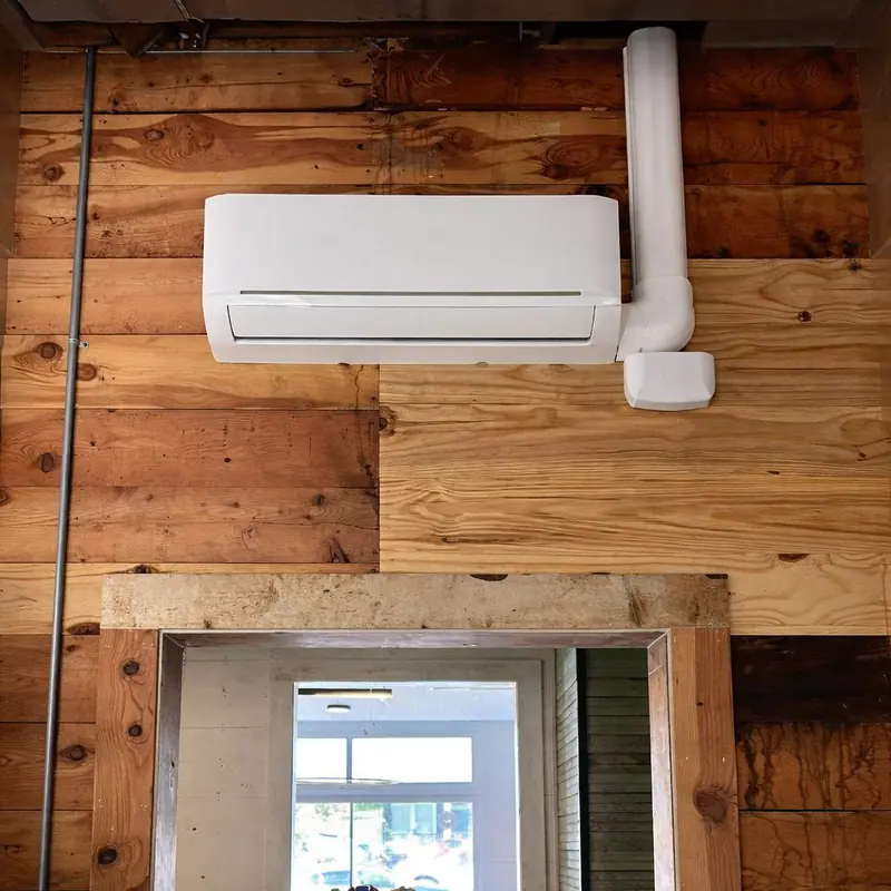 Ductless mini split system