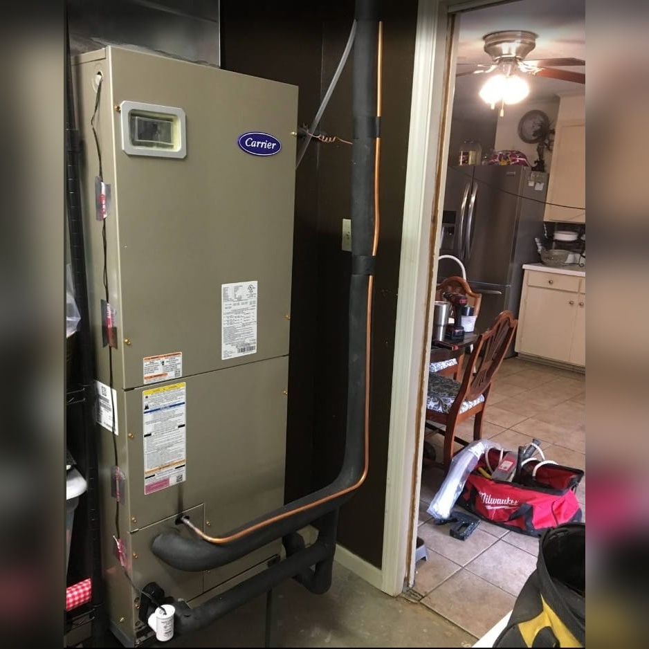 Carrier furnace installation