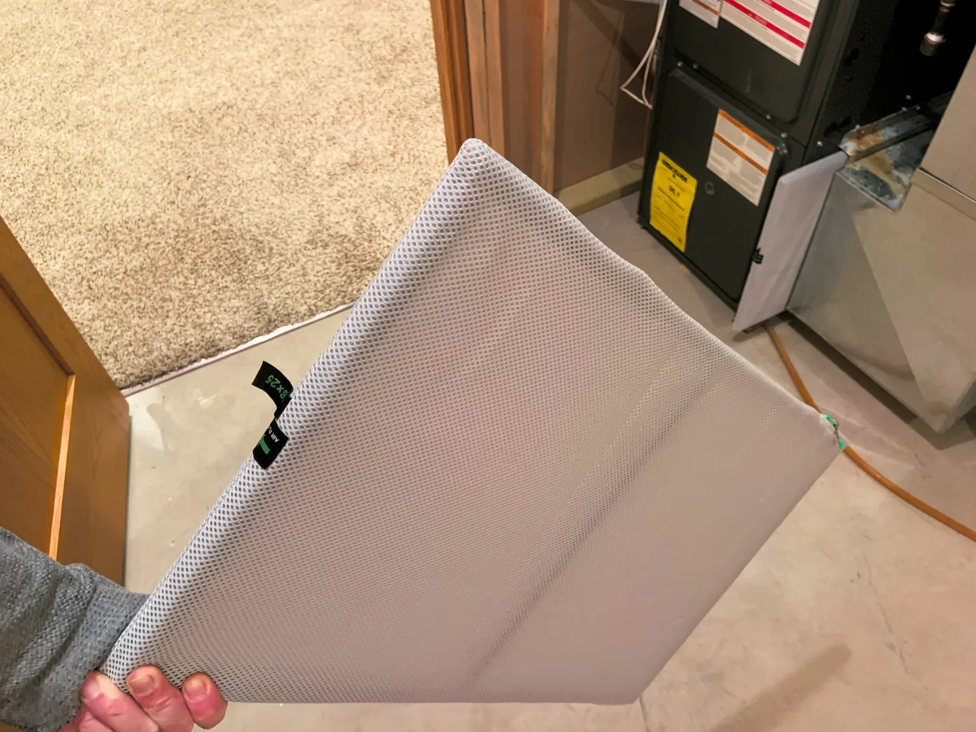 Pleated HVAC air filter, the type to buy